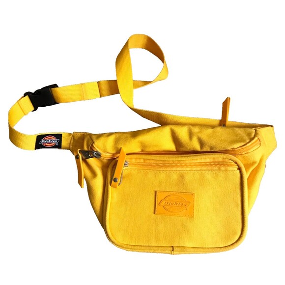 Dickies Men's Logo Hip Sack Waist Pack Fanny Pack Yellow New w/out tags - Picture 1 of 3